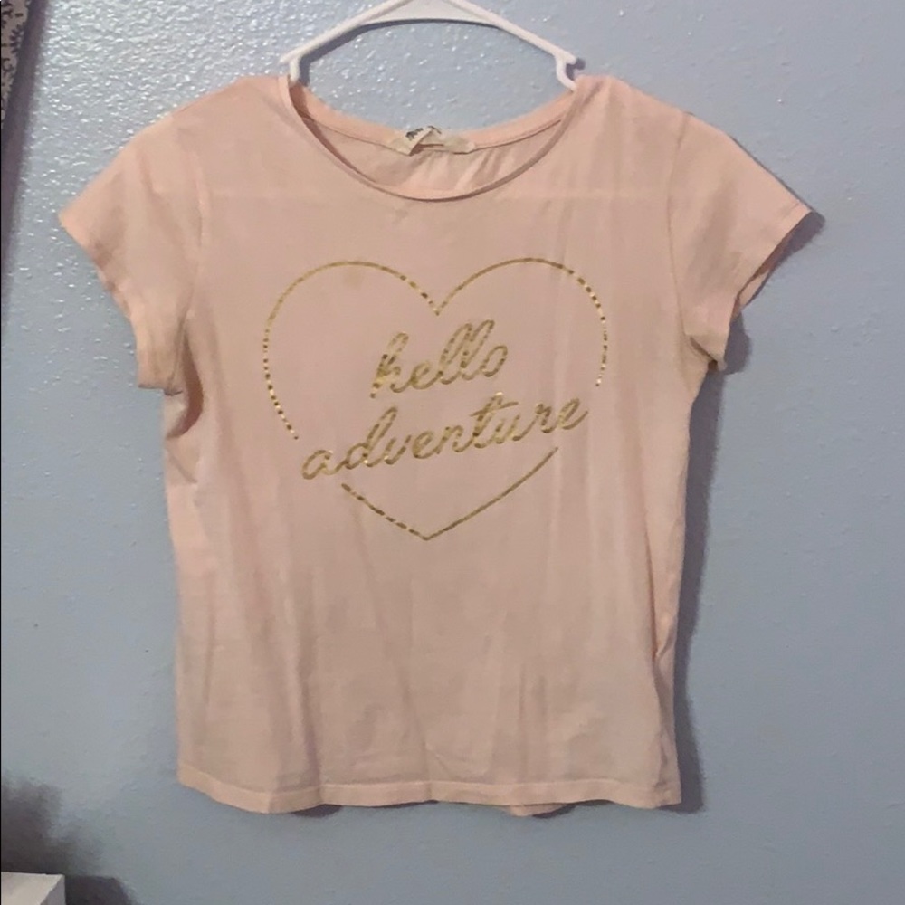 Light pink tee
